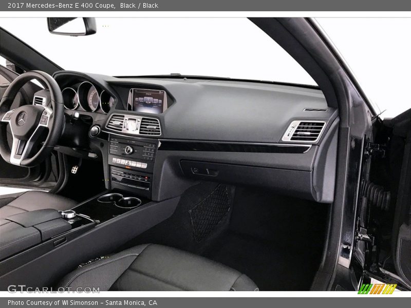 Black / Black 2017 Mercedes-Benz E 400 Coupe