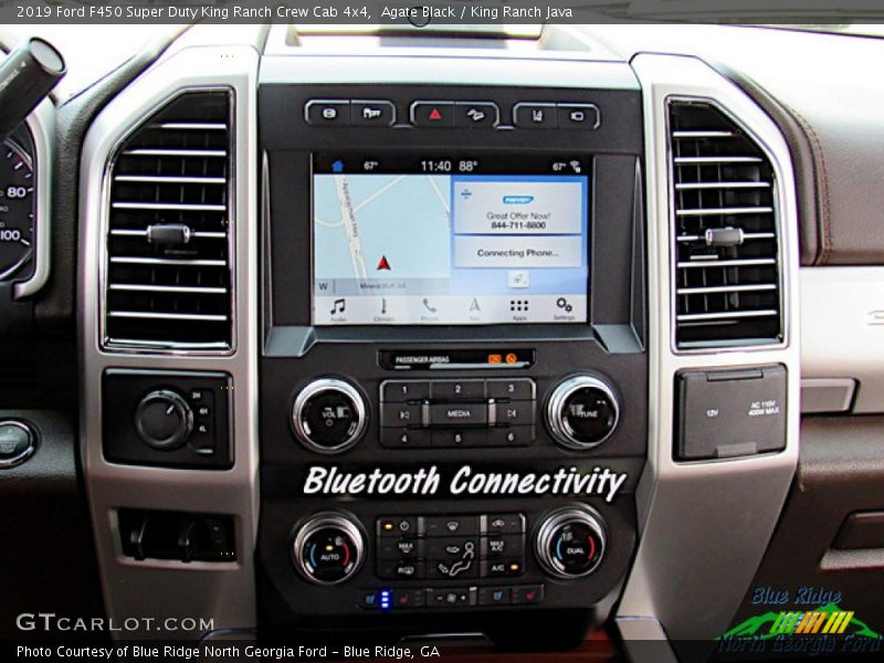 Agate Black / King Ranch Java 2019 Ford F450 Super Duty King Ranch Crew Cab 4x4