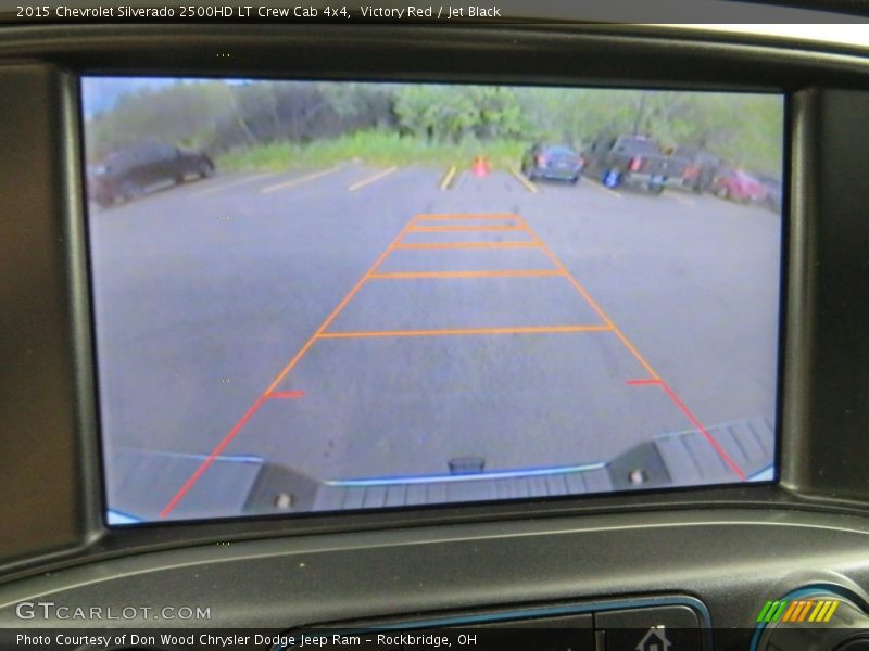 Victory Red / Jet Black 2015 Chevrolet Silverado 2500HD LT Crew Cab 4x4