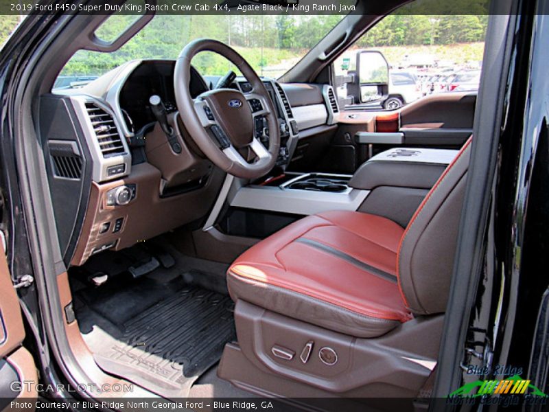 Agate Black / King Ranch Java 2019 Ford F450 Super Duty King Ranch Crew Cab 4x4