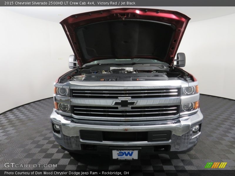 Victory Red / Jet Black 2015 Chevrolet Silverado 2500HD LT Crew Cab 4x4