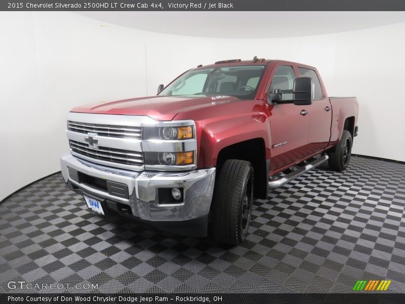 Victory Red / Jet Black 2015 Chevrolet Silverado 2500HD LT Crew Cab 4x4