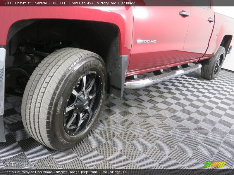 Victory Red / Jet Black 2015 Chevrolet Silverado 2500HD LT Crew Cab 4x4