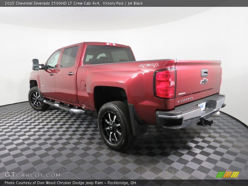 Victory Red / Jet Black 2015 Chevrolet Silverado 2500HD LT Crew Cab 4x4