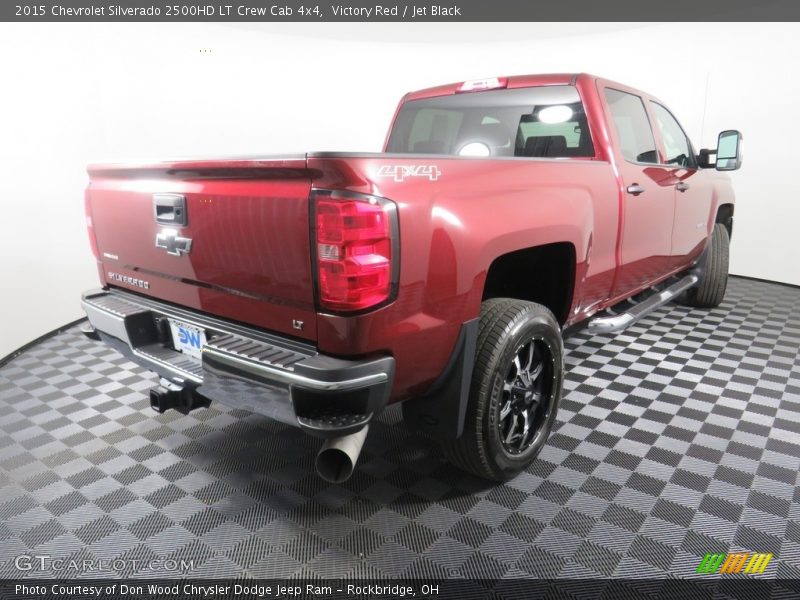 Victory Red / Jet Black 2015 Chevrolet Silverado 2500HD LT Crew Cab 4x4
