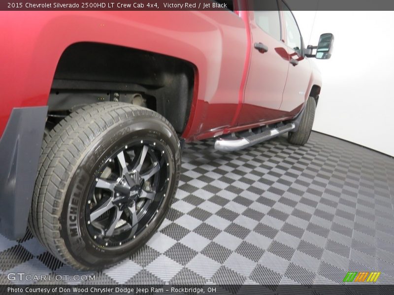 Victory Red / Jet Black 2015 Chevrolet Silverado 2500HD LT Crew Cab 4x4