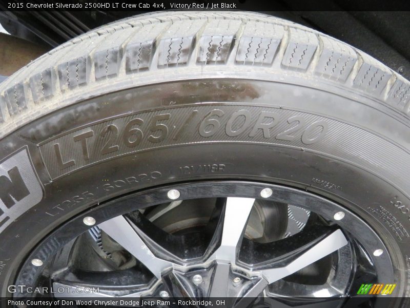 Victory Red / Jet Black 2015 Chevrolet Silverado 2500HD LT Crew Cab 4x4