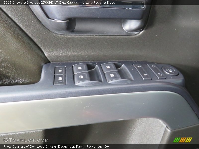 Victory Red / Jet Black 2015 Chevrolet Silverado 2500HD LT Crew Cab 4x4