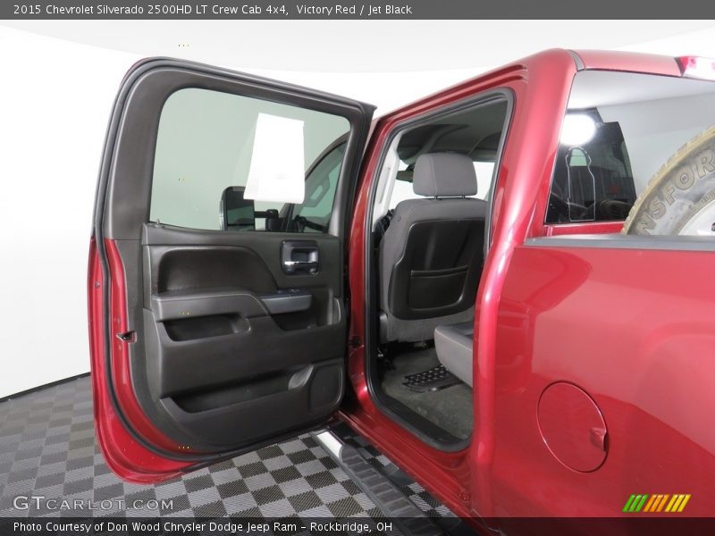 Victory Red / Jet Black 2015 Chevrolet Silverado 2500HD LT Crew Cab 4x4