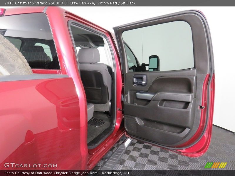 Victory Red / Jet Black 2015 Chevrolet Silverado 2500HD LT Crew Cab 4x4
