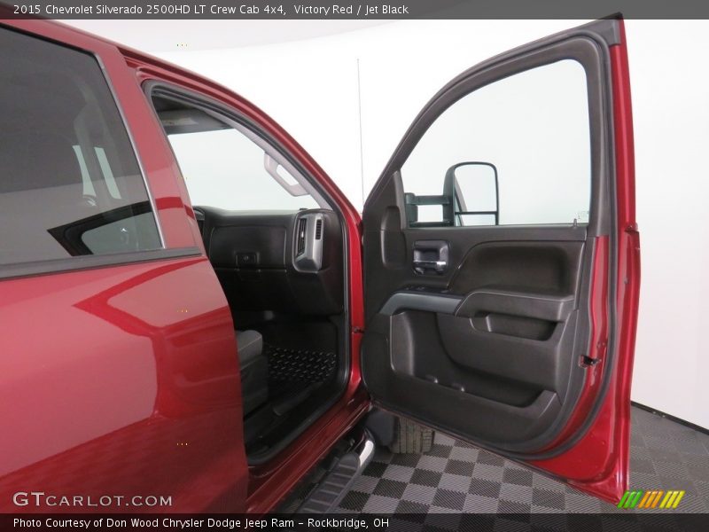 Victory Red / Jet Black 2015 Chevrolet Silverado 2500HD LT Crew Cab 4x4