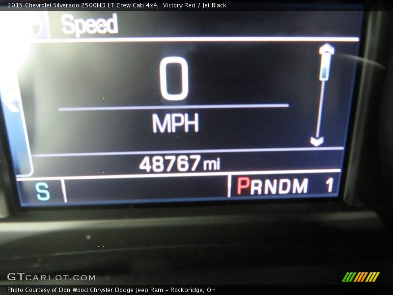 Victory Red / Jet Black 2015 Chevrolet Silverado 2500HD LT Crew Cab 4x4