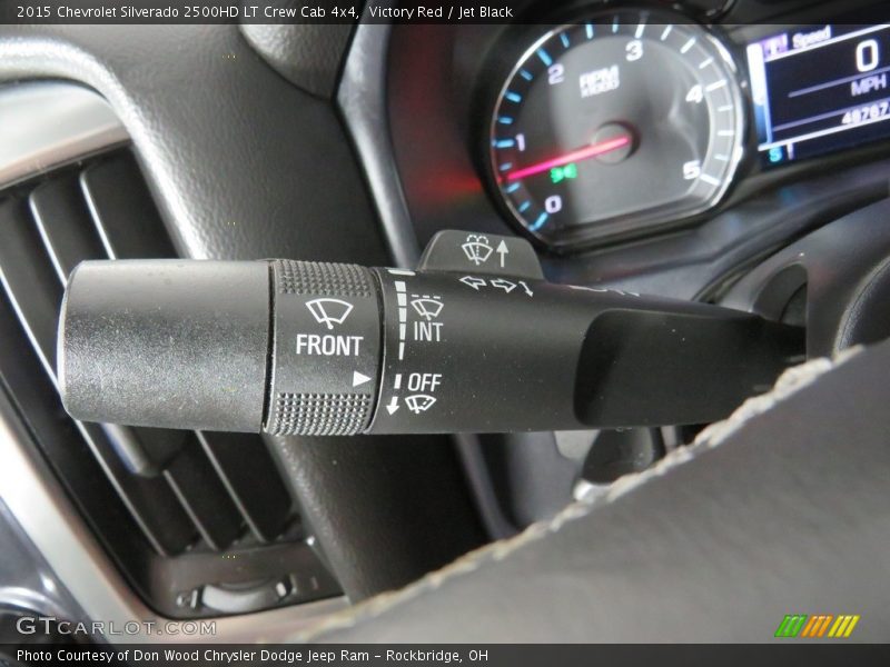 Victory Red / Jet Black 2015 Chevrolet Silverado 2500HD LT Crew Cab 4x4