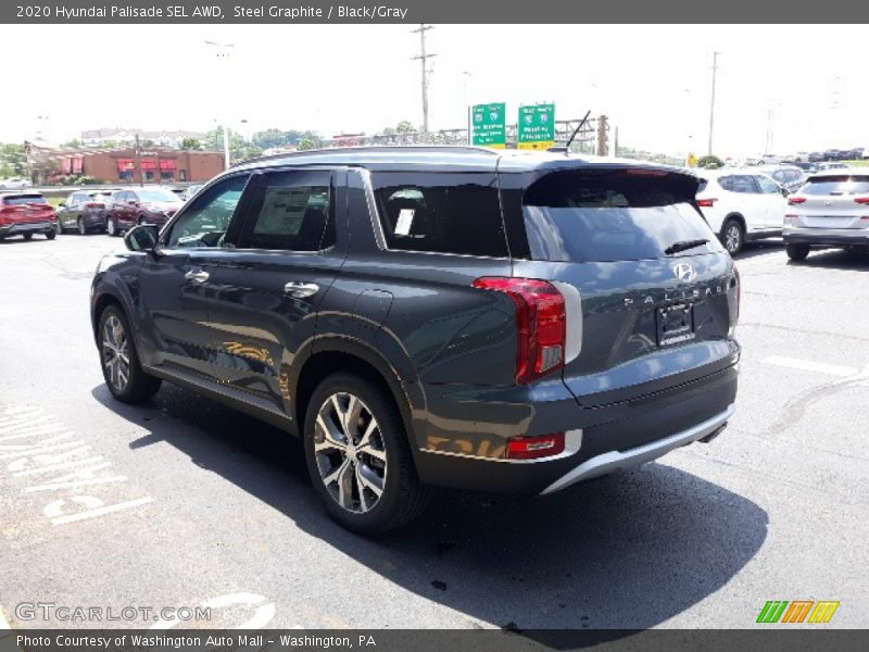 Steel Graphite / Black/Gray 2020 Hyundai Palisade SEL AWD