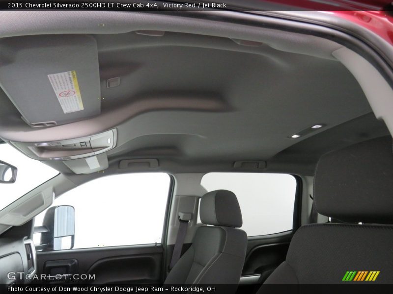 Victory Red / Jet Black 2015 Chevrolet Silverado 2500HD LT Crew Cab 4x4
