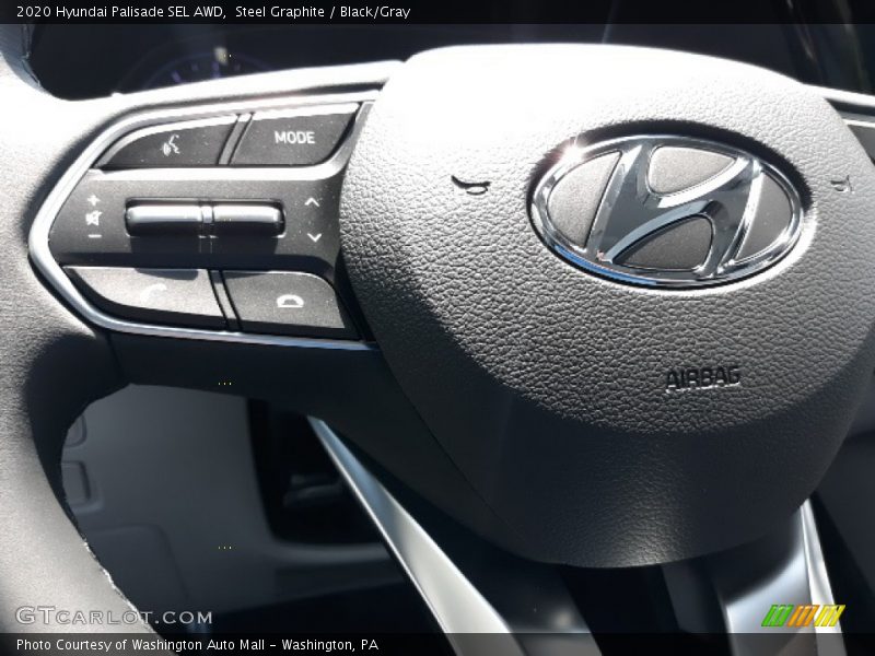 Steel Graphite / Black/Gray 2020 Hyundai Palisade SEL AWD