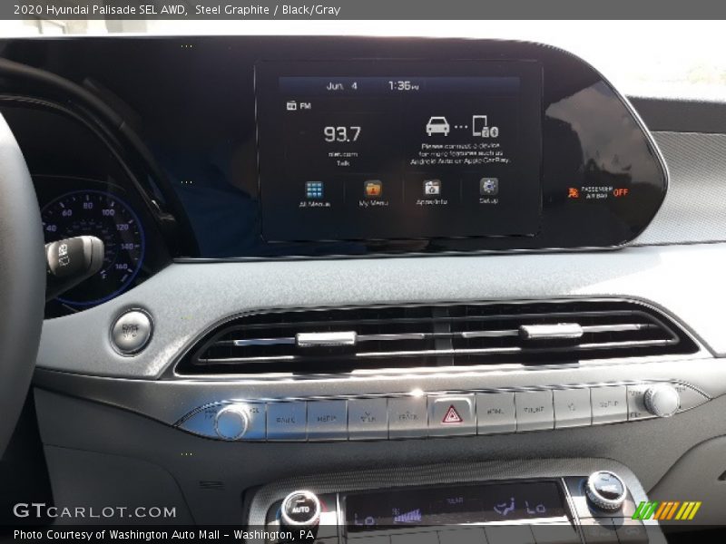 Steel Graphite / Black/Gray 2020 Hyundai Palisade SEL AWD