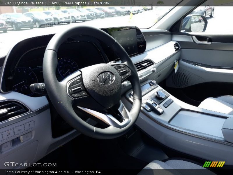 Steel Graphite / Black/Gray 2020 Hyundai Palisade SEL AWD