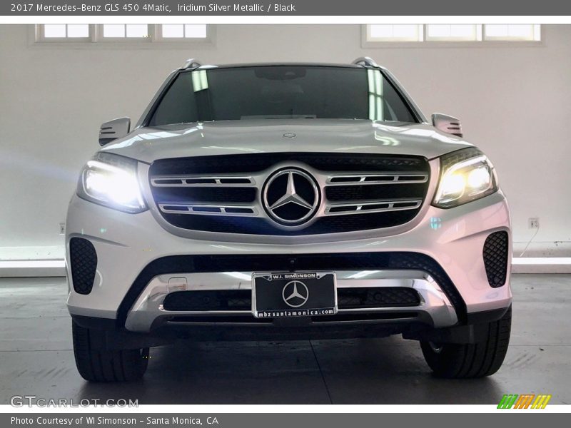 Iridium Silver Metallic / Black 2017 Mercedes-Benz GLS 450 4Matic
