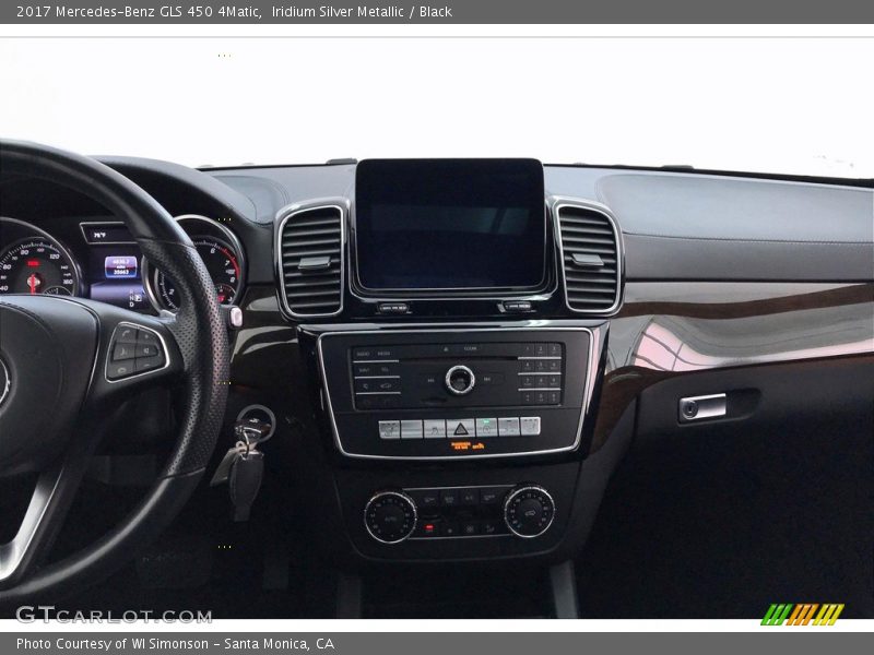 Iridium Silver Metallic / Black 2017 Mercedes-Benz GLS 450 4Matic