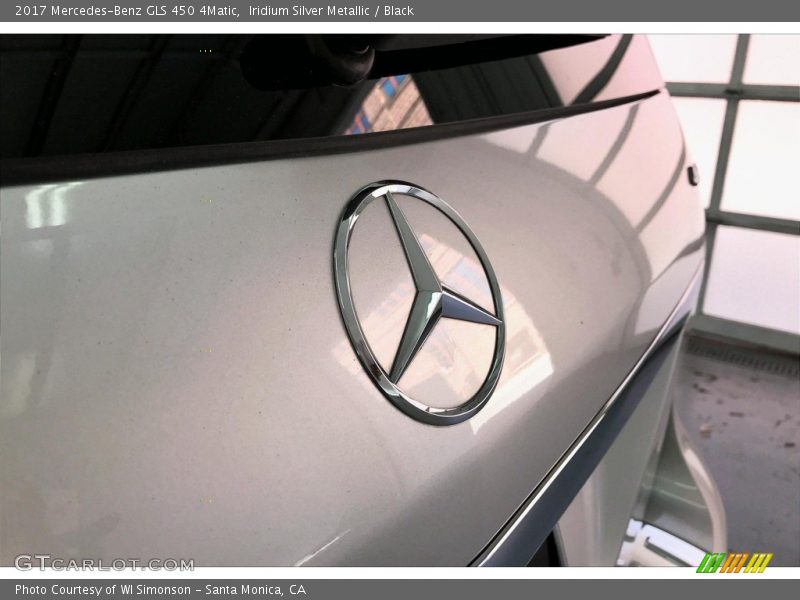 Iridium Silver Metallic / Black 2017 Mercedes-Benz GLS 450 4Matic