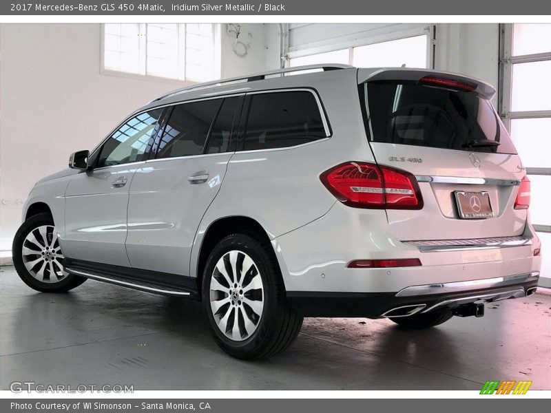 Iridium Silver Metallic / Black 2017 Mercedes-Benz GLS 450 4Matic