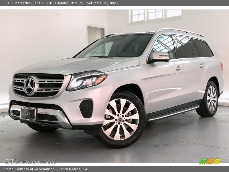 Iridium Silver Metallic / Black 2017 Mercedes-Benz GLS 450 4Matic