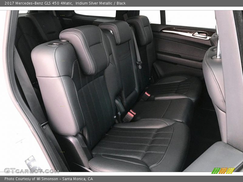 Iridium Silver Metallic / Black 2017 Mercedes-Benz GLS 450 4Matic