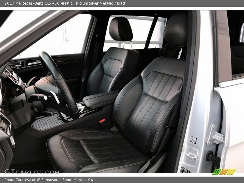 Iridium Silver Metallic / Black 2017 Mercedes-Benz GLS 450 4Matic