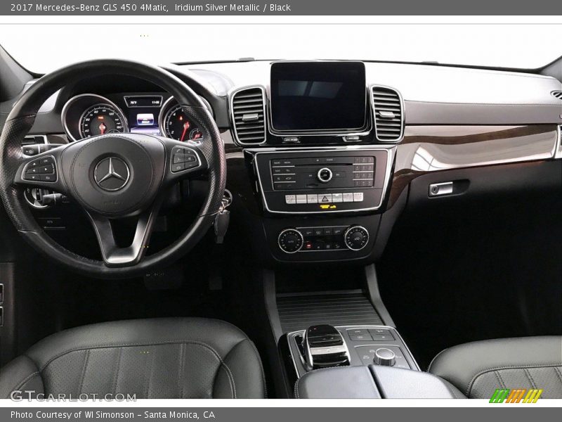 Iridium Silver Metallic / Black 2017 Mercedes-Benz GLS 450 4Matic