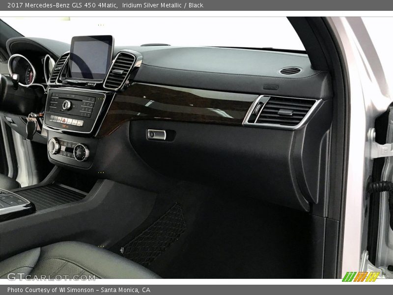 Iridium Silver Metallic / Black 2017 Mercedes-Benz GLS 450 4Matic
