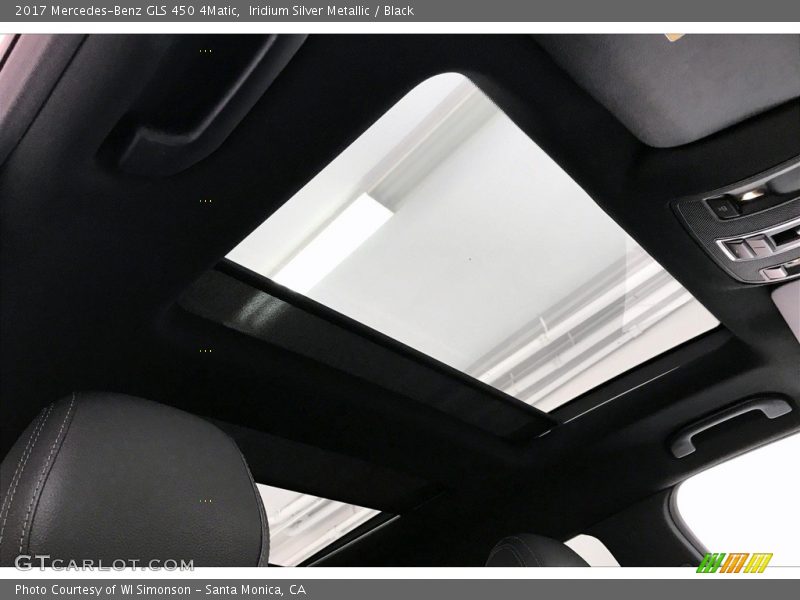 Iridium Silver Metallic / Black 2017 Mercedes-Benz GLS 450 4Matic