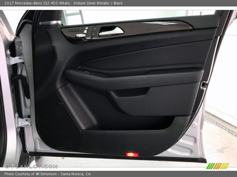 Iridium Silver Metallic / Black 2017 Mercedes-Benz GLS 450 4Matic