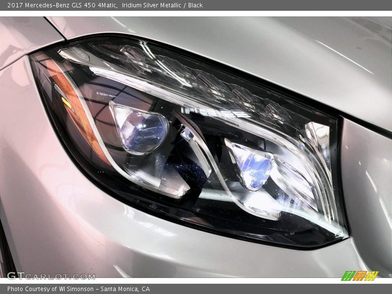 Iridium Silver Metallic / Black 2017 Mercedes-Benz GLS 450 4Matic