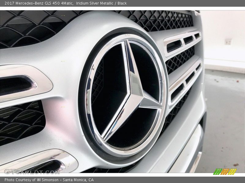 Iridium Silver Metallic / Black 2017 Mercedes-Benz GLS 450 4Matic