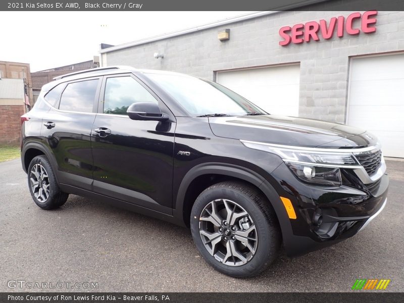  2021 Seltos EX AWD Black Cherry