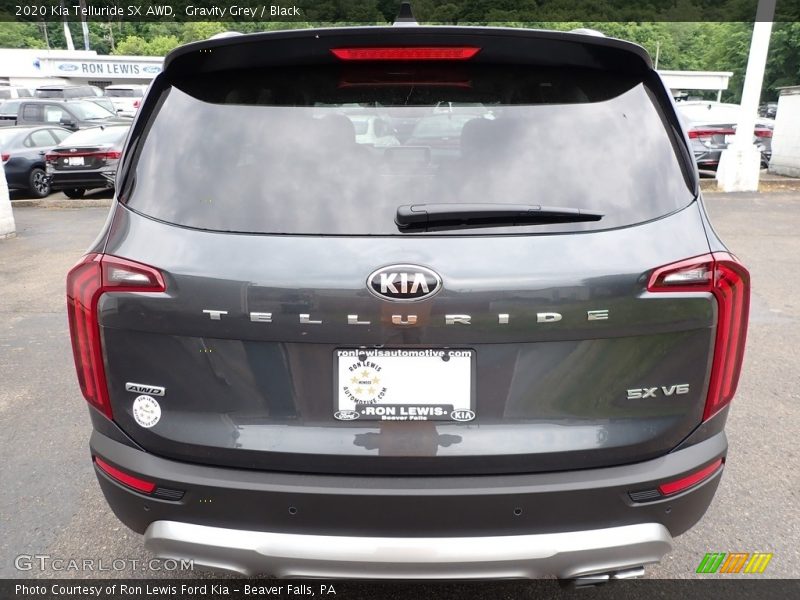 Gravity Grey / Black 2020 Kia Telluride SX AWD