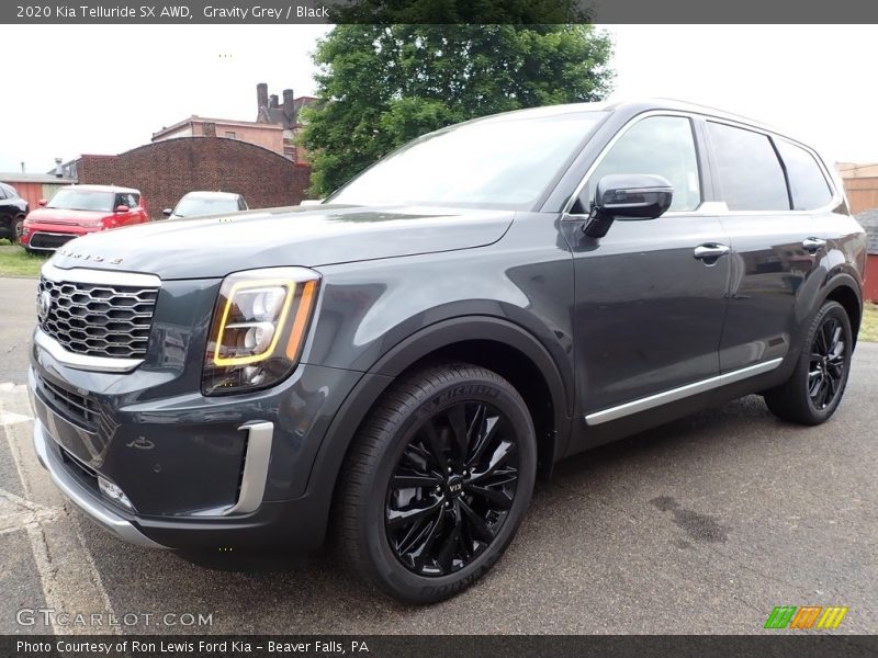 Gravity Grey / Black 2020 Kia Telluride SX AWD