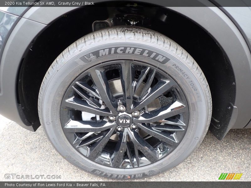 Gravity Grey / Black 2020 Kia Telluride SX AWD