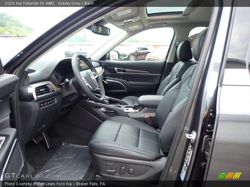 Gravity Grey / Black 2020 Kia Telluride SX AWD