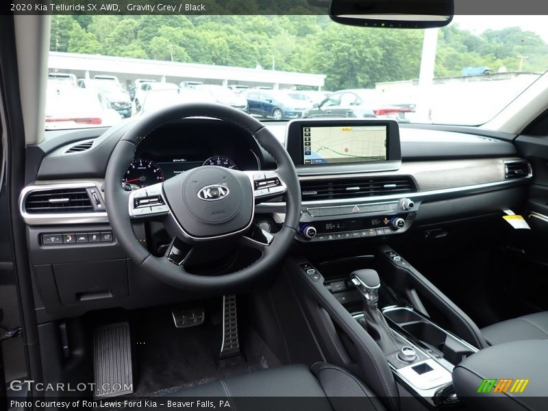 Gravity Grey / Black 2020 Kia Telluride SX AWD