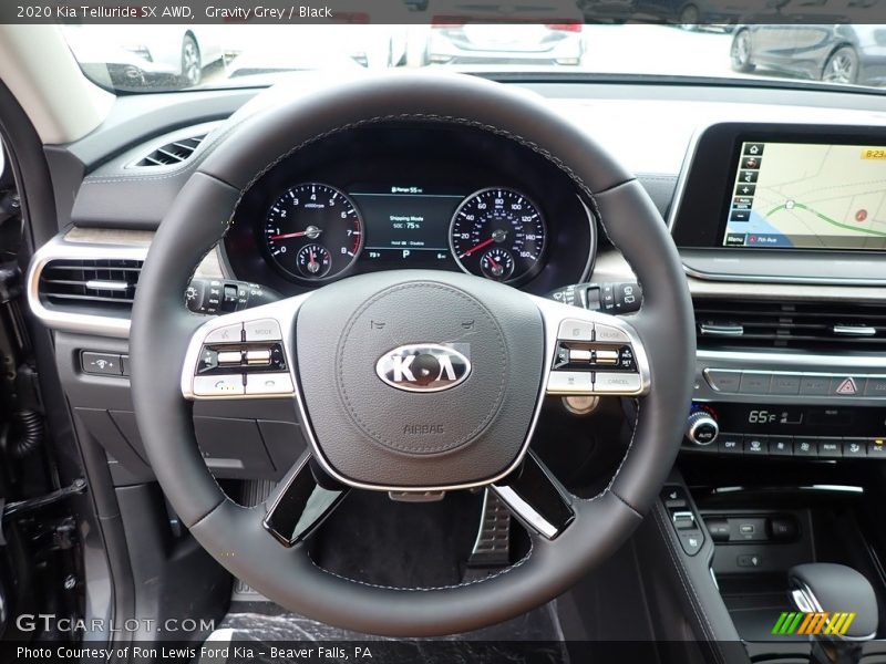 Gravity Grey / Black 2020 Kia Telluride SX AWD