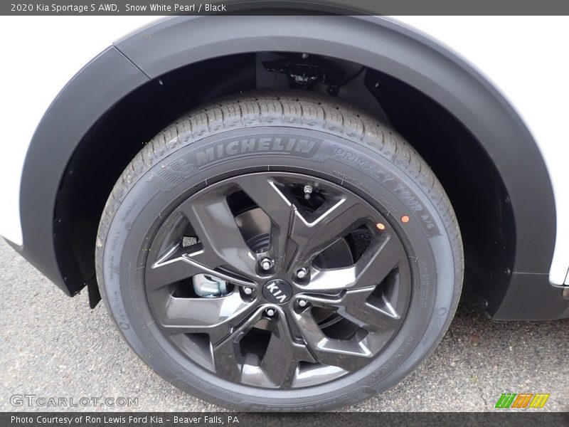 Snow White Pearl / Black 2020 Kia Sportage S AWD