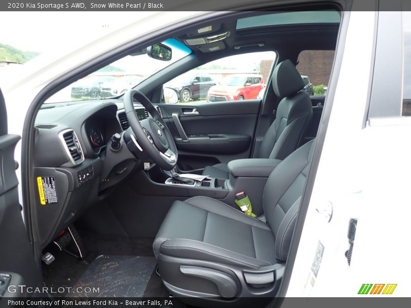 Snow White Pearl / Black 2020 Kia Sportage S AWD