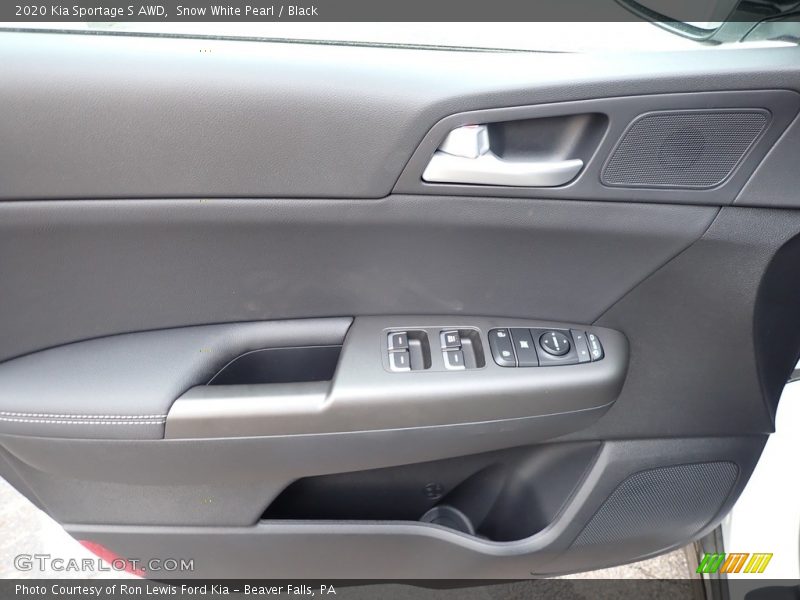 Snow White Pearl / Black 2020 Kia Sportage S AWD