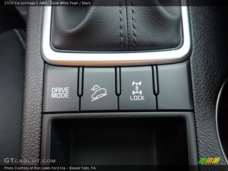 Snow White Pearl / Black 2020 Kia Sportage S AWD