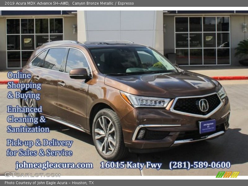 Canyon Bronze Metallic / Espresso 2019 Acura MDX Advance SH-AWD