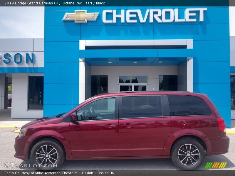 Octane Red Pearl / Black 2019 Dodge Grand Caravan GT