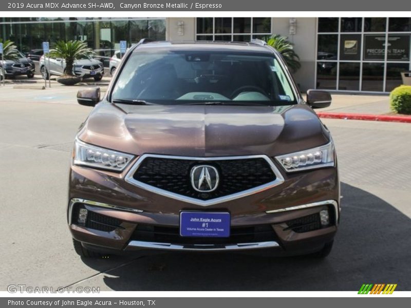 Canyon Bronze Metallic / Espresso 2019 Acura MDX Advance SH-AWD