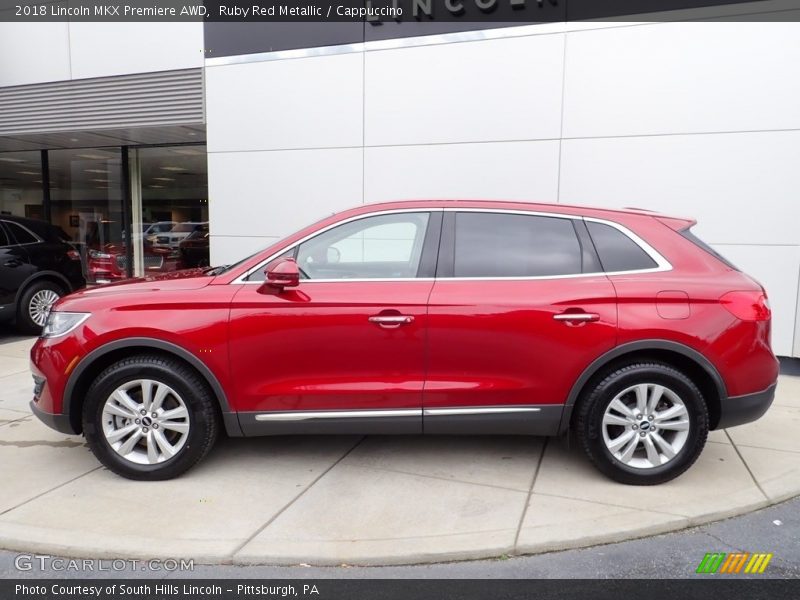  2018 MKX Premiere AWD Ruby Red Metallic